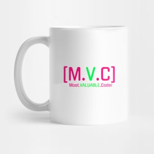 M.V.C - Most Value Coder Mug